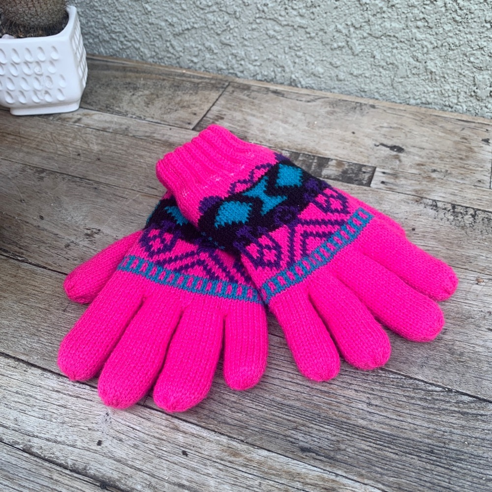 Funky Sherpa Gloves, Small